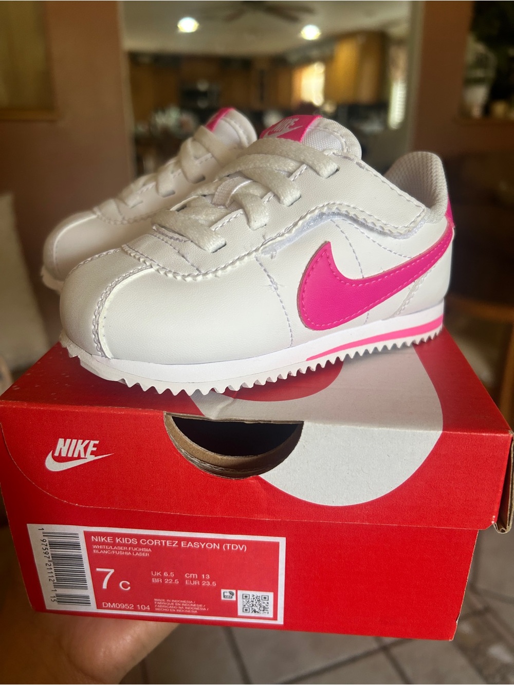 Nike Kids Pink Cortez Sneakers